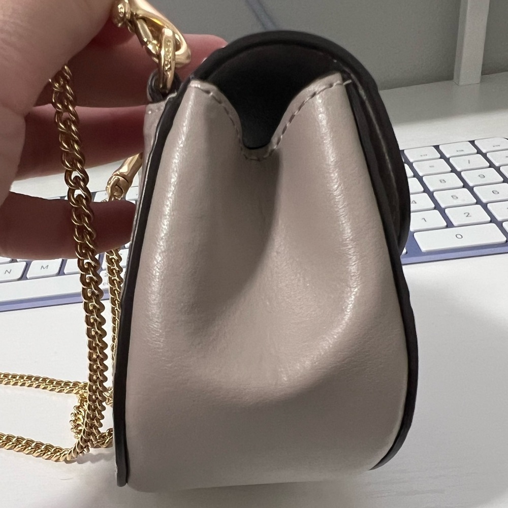 SOLD on Another Platform! Coach Taupe Croc-Embossed Crossbody Mini Bag - NWT - Picture 4 of 12